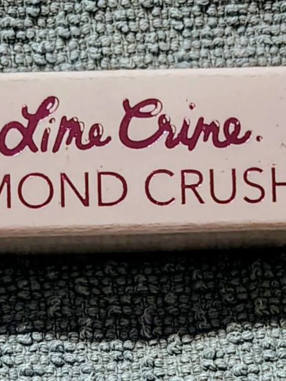 The Lime Crime Diamond Crushers Lip Topper in the shade Cleopatra